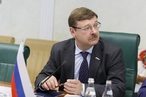 К. Косачев принимает участие в работе Исполнительного комитета МПС
