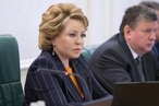 В. Матвиенко и В. Андрейченко обсудили вопросы российско-белорусского парламентского взаимодействия