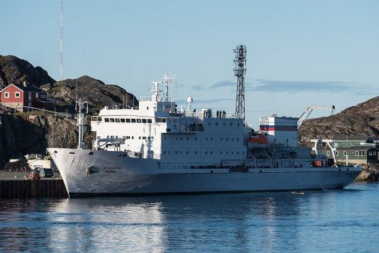 В датском порту Скаген задержали российское исследовательское судно «Академик Иоффе»
