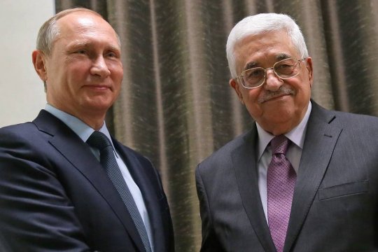 Владимир Путин встретился с Президентом Государства Палестина Махмудом Аббасом.