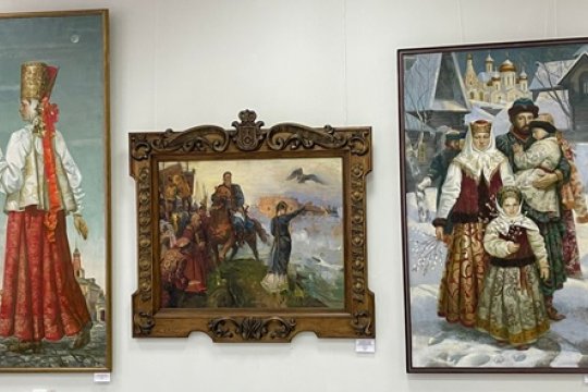Россия сквозь Тосно в живописи А. Рябушкина и современных художников