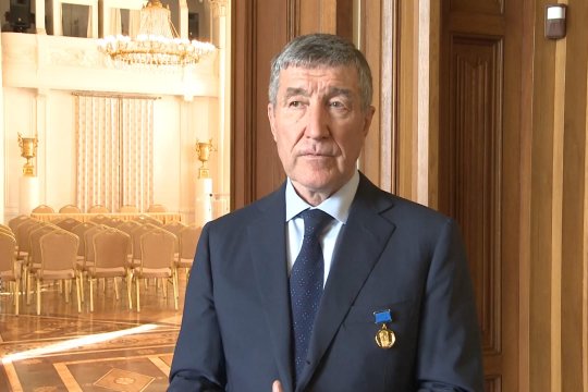 Юрия Шафраника наградили медалью Крачковского