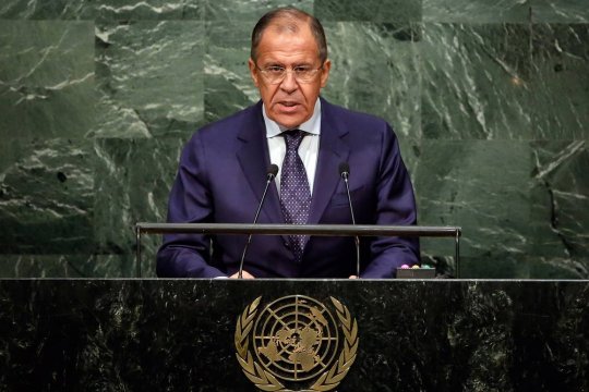 Лавров возглавит делегацию России на ГА ООН в сентябре