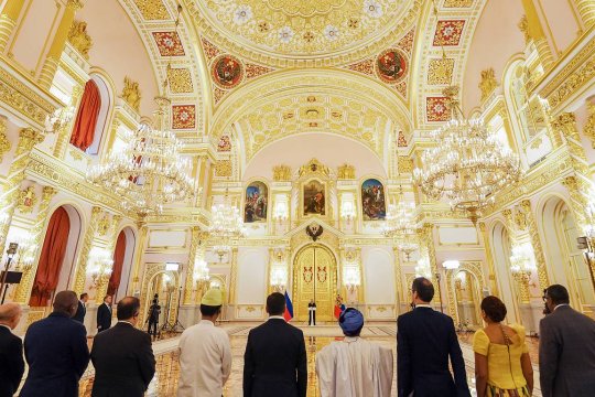 В Кремле прошла церемония вручения верительных грамот