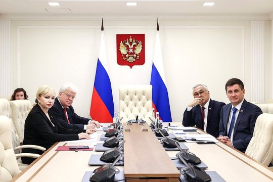 Сенаторы РФ приняли участие в заседаниях постоянных комиссий ПА ОДКБ, состоявшихся  в Санкт-Петербурге