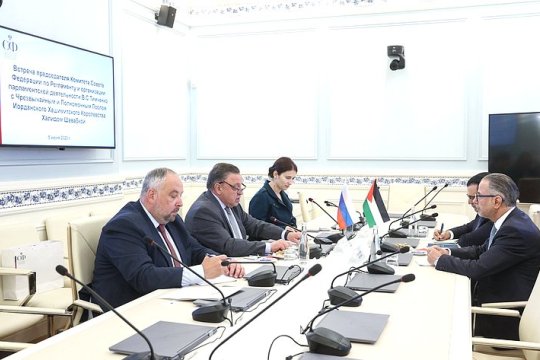 В. Тимченко: Совет Федерации придает важное значение раскрытию потенциала межпарламентских отношений России и Иордании