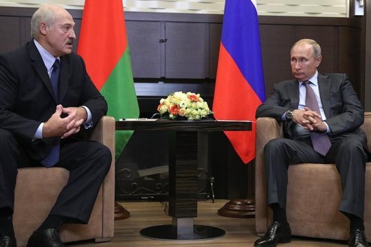 Путин провёл телефонные переговоры с президентом Белоруссии Лукашенко