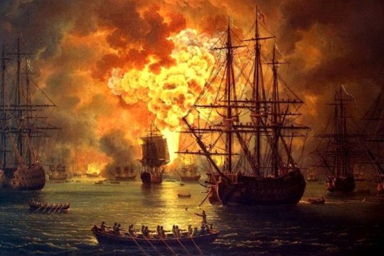 Чесменская битва: как русские моряки сожгли турецкий флот