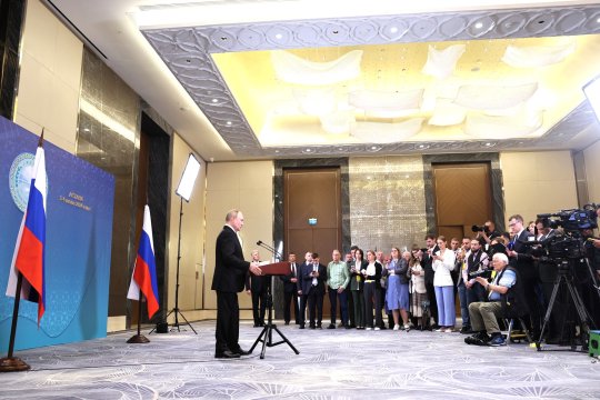 Путин вновь заявил о готовности РФ начать производство РСМД