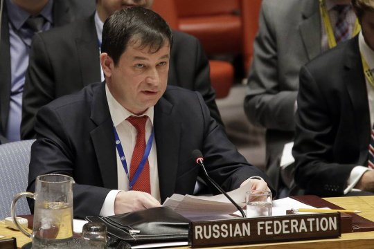 Полянский обвинил США в блокировке решений СБ ООН по ближневосточному урегулированию