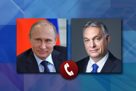 Владимир Путин провел телефонный разговор с Виктором Орбаном