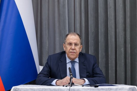 Лавров обсудил с главой МИД Казахстана пролёт украинских БПЛА в воздушном пространстве республики