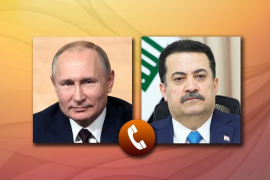 Владимир Путин обсудил ситуацию на Ближнем Востоке с премьер-министром Ирака