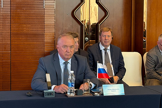 Сергей Катырин выступил на заседании Правления Делового совета ШОС в Пекине