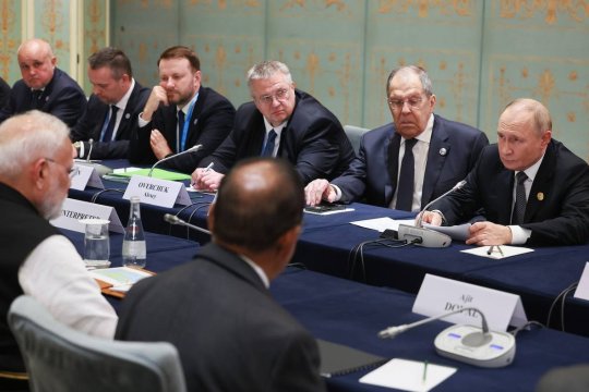 Путин: отношения РФ и Индии развиваются в духе особого стратегического партнерства