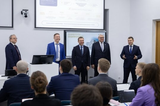 В Дипломатической академии открыта уникальная мультимедийная аудитория при поддержке ГлавУпДК МИД России