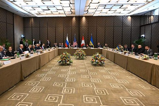 В Женеве начались переговоры РФ, США и Украины