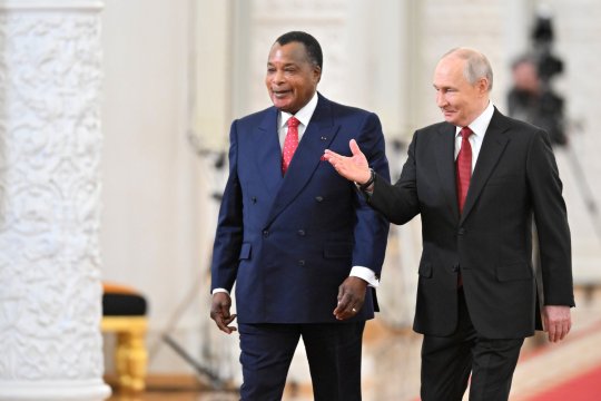 Президент Республики Конго назвал плодотворными его переговоры с Путиным