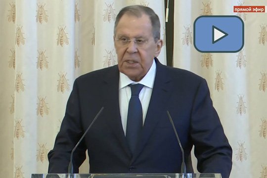 Выступление С.В.Лаврова в ходе приёма по случаю православной Пасхи
