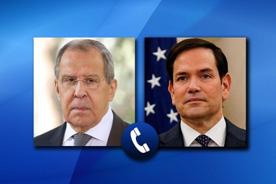 Сергей Лавров провел телефонный разговор с Марко Рубио