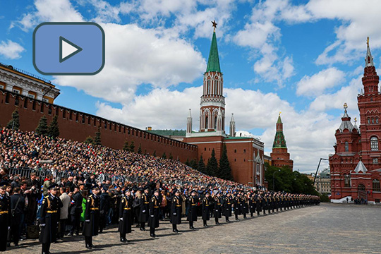 Парад Победы на Красной площади. Прямая трансляция из Москвы