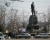 Стихийный митинг у памятника Нахимову в Севастополе