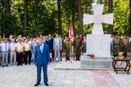 Поклонные кресты в России, Сербии, Франции… в защиту мира