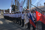 Экспедиция парусника «Крузенштерн», посвящённая 75-летию Победы, готовится к старту в Буэнос-Айресе