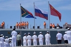 О начале военно-морских учений ЮАР России и Китая