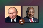 Путин провел телефонный разговор с президентом ЮАР