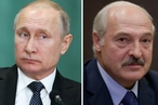 Путин поздравил Лукашенко с переизбранием на пост президента