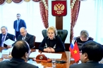 В. Матвиенко: В России удовлетворены уровнем развития стратегического партнерства с Вьетнамом