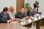 Делегация Совета Федерации провела встречу с Президентом Республики Татарстан