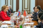 Председатель Совета Федерации и Премьер Госсовета КНР подчеркнули, что взаимодействие России и Китая является фактором стабильности в мире