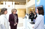 В. Матвиенко открыла в Совете Федерации выставку «Женская кооперация в международной торговле»