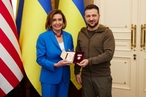 Спикер палаты представителей США встретилась с Зеленским в Киеве 