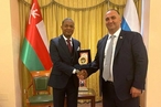 М. Ахмадов встретился с Чрезвычайным и Полномочным Послом Султаната Оман в Российской Федерации