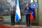 Пресс-конференция глав МИД России и Никарагуа