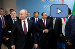 Владимир Путини выступил на заседании экономического форума Россия- Африка