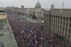 В МВД Сербии сообщили о численности участников протестной акции в Белграде