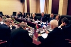 Международные наблюдатели от МПА СНГ встретились с Председателем Парламента Республики Казахстан