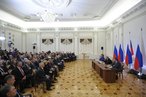 Члены Совета законодателей выступили с рядом инициатив на встрече с Президентом России