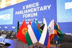Делегация Совета Федерации во главе с Председателем В. Матвиенко прибыла в Санкт-Петербург для участия в Х Парламентском форуме БРИКС