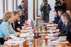 Председатель Совета Федерации В. Матвиенко провела переговоры с Председателем Великого Государственного Хурала Монголии З. Энхболдом