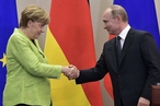 В Москве начались российско-германские переговоры на высшем уровне