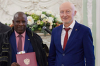 Африканским дипломатам присвоена степень Почетного доктора Евразийского международного университета