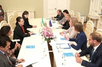 В. Матвиенко: Женское сотрудничество должно развиваться на всех международных площадках