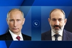 Путин обсудил с Пашиняном ситуацию в Карабахе и армяно-российскую повестку