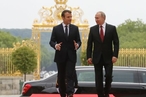 Парижский визит Владимира Путина в интерьере еврокризиса