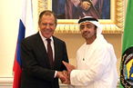 Выступление   С.В.Лаврова на   пресс-конференции с Министром иностранных дел ОАЭ А.Аль Нахайяном, Абу-Даби, 1 ноября 2011 года